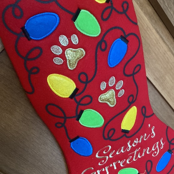 FOUR PIECE SET- Pet Stockings and Hangers - Picture 3 of 7